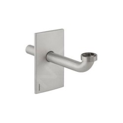 Geberit Accessoires - Kit de finition de lavabo avec un piège à odeurs sous le plâtre, inox brossé 115.415.00.1
