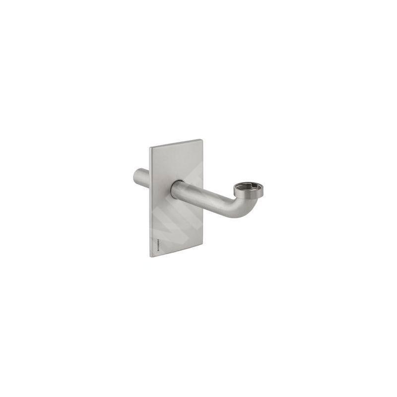 Geberit Accessoires - Kit de finition de lavabo avec un piège à odeurs sous le plâtre, inox brossé 115.415.00.1 Geberit Accessoires - Kit de finition de lavabo avec un piège à odeurs sous le plâtre, inox brossé 115.415.00.1