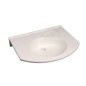 Geberit Publica - Lavabo adapté aux PMR, 600x550x115 mm, sans trop-plein, sans trou pour le robinet, blanc alpin 501.040.11.1 Geberit Publica - Lavabo adapté aux PMR, 600x550x115 mm, sans trop-plein, sans trou pour le robinet, blanc alpin 501.040.11.1