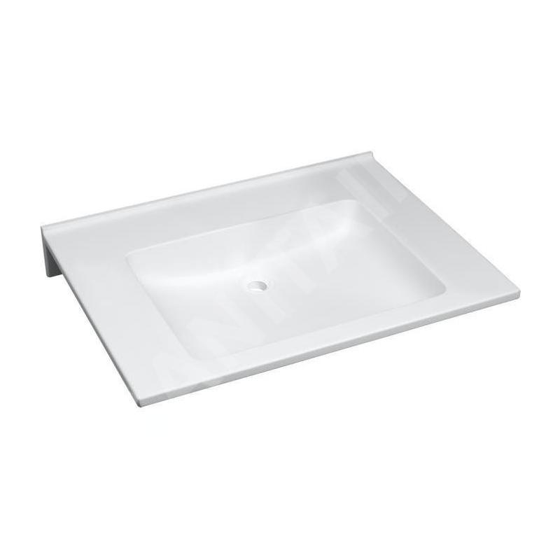 Geberit Publica - Lavabo adapté aux PMR, 700x550x115 mm, sans trop-plein, sans trou pour le robinet, blanc alpin 501.042.11.1 Geberit Publica - Lavabo adapté aux PMR, 700x550x115 mm, sans trop-plein, sans trou pour le robinet, blanc alpin 501.042.11.1