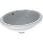 Geberit VariForm - Vasque à encastrer 560x500 mm, avec trop-plein, blanc 500.752.01.2 Geberit VariForm - Vasque à encastrer 560x500 mm, avec trop-plein, blanc 500.752.01.2