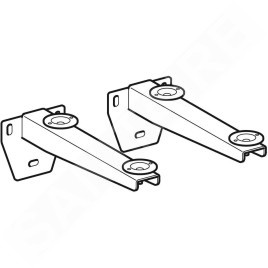 Geberit Accessoires - Ensemble de supports de montage pour le lavabo, 2 pièces, 360 mm 500250000