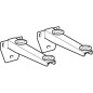 Geberit Accessoires - Ensemble de supports de montage pour le lavabo, 2 pièces, 360 mm 500250000 Geberit Accessoires - Ensemble de supports de montage pour le lavabo, 2 pièces, 360 mm 500250000