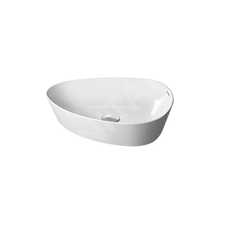 Duravit Cape Cod - Lavabo asymétrique 500x405 mm, DuraCeram, WonderGliss, blanc mat 23395032001 Duravit Cape Cod - Lavabo asymétrique 500x405 mm, DuraCeram, WonderGliss, blanc mat 23395032001
