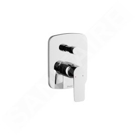 Ravak Classic - Mitigeur de baignoire CL 061.00 encastré avec corps, chrome X070086