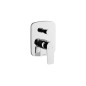 Ravak Classic - Mitigeur de baignoire CL 061.00 encastré avec corps, chrome X070086