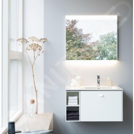 Duravit ME by Starck - Lavabo asymétrique 830x490 mm, blanc mat 2346833260