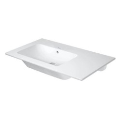 Duravit ME by Starck - Lavabo asymétrique 830x490 mm, WonderGliss, blanc 23458300601