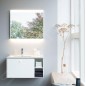 Duravit ME by Starck - Lavabo asymétrique 830x490 mm, WonderGliss, blanc 23458300601 Duravit ME by Starck - Lavabo asymétrique 830x490 mm, WonderGliss, blanc 23458300601