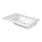 Duravit ME by Starck - Lavabo asymétrique 830x490 mm, WonderGliss, blanc 23468300601 Duravit ME by Starck - Lavabo asymétrique 830x490 mm, WonderGliss, blanc 23468300601