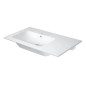 Duravit ME by Starck - Lavabo asymétrique 830x490 mm, WonderGliss, blanc mat 23458332601 Duravit ME by Starck - Lavabo asymétrique 830x490 mm, WonderGliss, blanc mat 23458332601