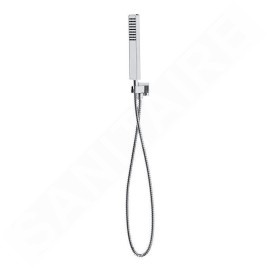Cersanit Mille - Set de pommeau de douche, support et flexible, chrome S951-522