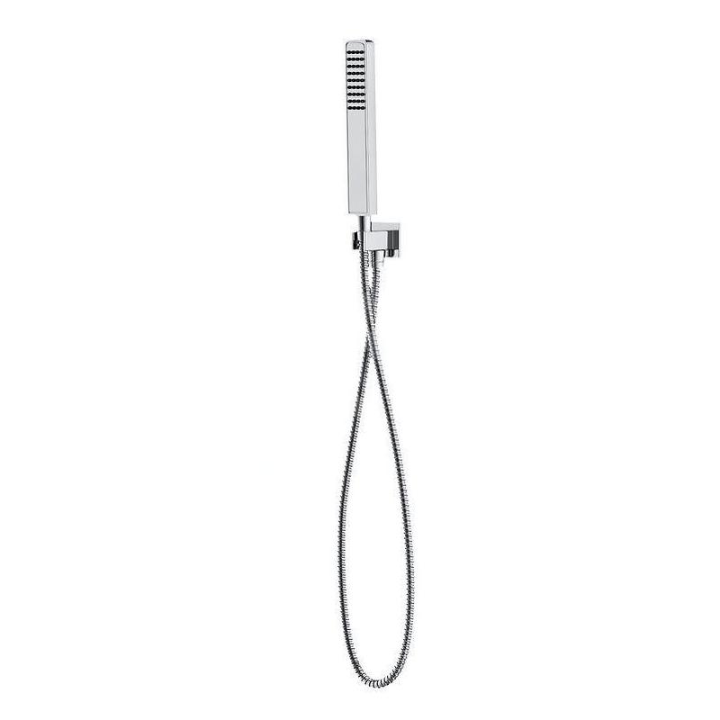 Cersanit Mille - Set de pommeau de douche, support et flexible, chrome S951-522