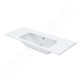 Duravit ME by Starck - Lavabo 1230x490 mm, blanc mat 2336123260