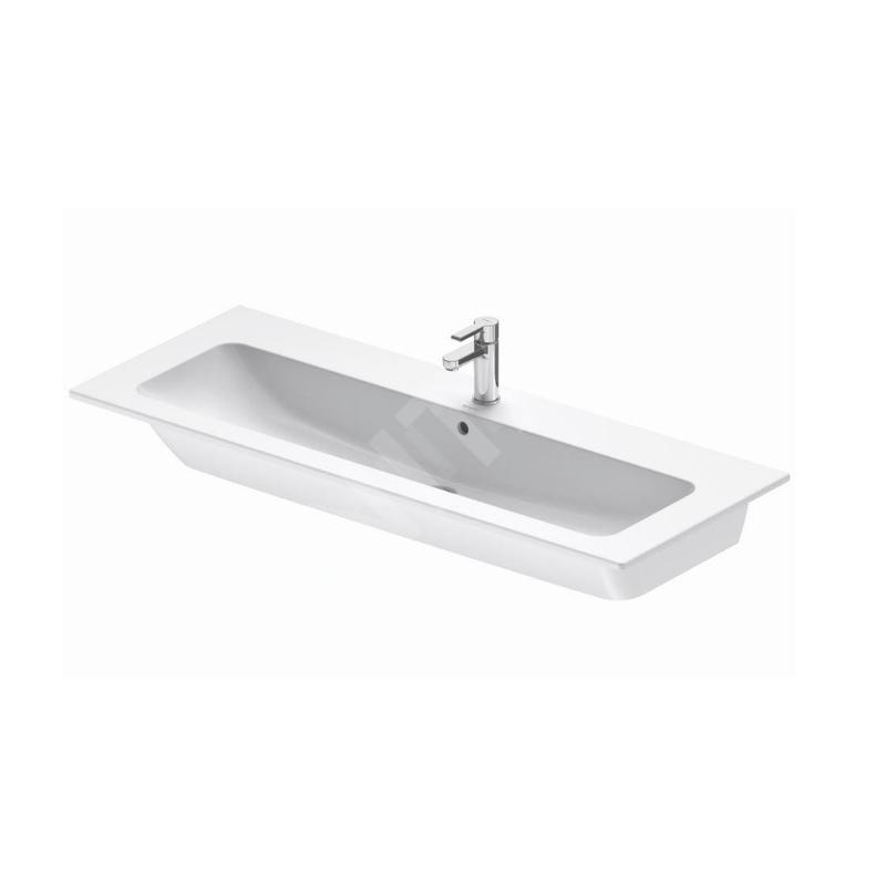 Duravit ME by Starck - Lavabo 1230x490 mm, 1 trou pour robinet, blanc mat 2361123200 Duravit ME by Starck - Lavabo 1230x490 mm, 1 trou pour robinet, blanc mat 2361123200