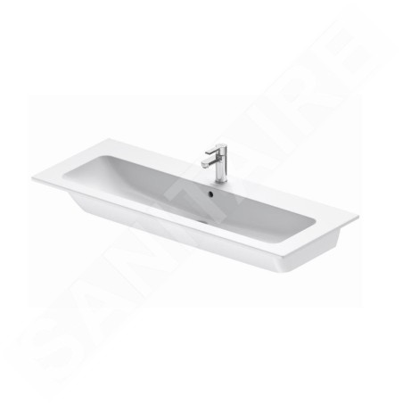 Duravit ME by Starck - Lavabo 1230x490 mm, 1 trou pour robinet, blanc mat 2361123200