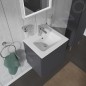 Duravit ME by Starck - Meuble-lavabo 530x430 mm, avec 1 trou pour robinetterie, blanc 2336530000 Duravit ME by Starck - Meuble-lavabo 530x430 mm, avec 1 trou pour robinetterie, blanc 2336530000