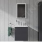 Duravit ME by Starck - Meuble-lavabo 530x430 mm, avec 1 trou pour robinetterie, avec WonderGliss, blanc 23365300001 Duravit ME by Starck - Meuble-lavabo 530x430 mm, avec 1 trou pour robinetterie, avec WonderGliss, blanc 23365300001