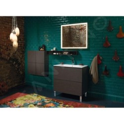 Duravit ME by Starck - Meuble-lavabo 830x490 mm, WonderGliss, blanc mat 23368332601