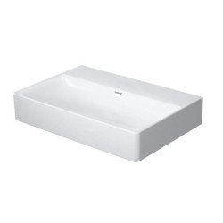 Duravit DuraSquare - Meuble-lavabo Compact 500x400 mm, DuraCeram, WonderGliss, blanc 23565000701