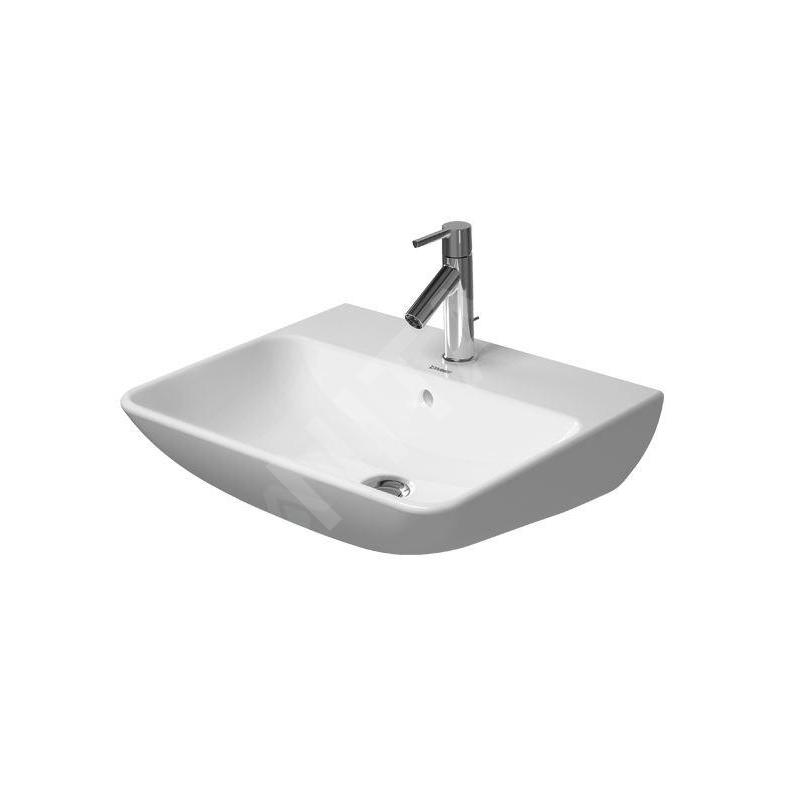 Duravit ME by Starck - Lavabo 550x440 mm, 1 trou pour robinetterie, avec WonderGliss, blanc mat 23355532001 Duravit ME by Starck - Lavabo 550x440 mm, 1 trou pour robinetterie, avec WonderGliss, blanc mat 23355532001