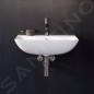 Duravit ME by Starck - Lavabo 600x460 mm, 1 trou pour robinetterie, blanc mat 2335603200 Duravit ME by Starck - Lavabo 600x460 mm, 1 trou pour robinetterie, blanc mat 2335603200