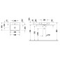 Duravit DuraSquare - Vasque, 500x400 mm, 1 trou pour robinetterie, DuraCeram, WonderGliss, blanc 23565000711 Duravit DuraSquare - Vasque, 500x400 mm, 1 trou pour robinetterie, DuraCeram, WonderGliss, blanc 23565000711