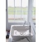 Duravit Cape Cod - Lavabo 460x460 mm, avec 1 trou pour robinetterie, DuraCeram, blanc mat 2340463200 Duravit Cape Cod - Lavabo 460x460 mm, avec 1 trou pour robinetterie, DuraCeram, blanc mat 2340463200