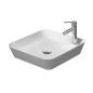 Duravit Cape Cod - Lavabo 460x460 mm, avec 1 trou pour robinetterie, DuraCeram, WonderGliss, blanc mat 23404632001 Duravit Cape Cod - Lavabo 460x460 mm, avec 1 trou pour robinetterie, DuraCeram, WonderGliss, blanc mat 23404632001
