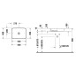 Duravit Cape Cod - Lavabo 550x400 mm, DuraCeram, WonderGliss, blanc mat 23475532001 Duravit Cape Cod - Lavabo 550x400 mm, DuraCeram, WonderGliss, blanc mat 23475532001