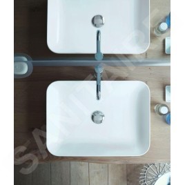 Duravit Cape Cod - Lavabo 550x400 mm, DuraCeram, WonderGliss, blanc mat 23475532001