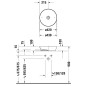 Duravit Cape Cod - Lavabo, diamètre 430 mm, DuraCeram, WonderGliss, blanc mat 23284332001 Duravit Cape Cod - Lavabo, diamètre 430 mm, DuraCeram, WonderGliss, blanc mat 23284332001