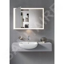 Duravit ME by Starck - Lavabo à encastrer 550x455 mm, avec trou pour robinetterie, avec WonderGliss, blanc mat 03785532001