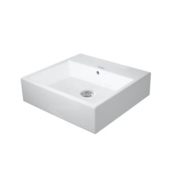 Duravit Vero Air - Lave-mains 450x350 mm, avec trop-plein, sans trou pour robinetterie, blanc 0724450060