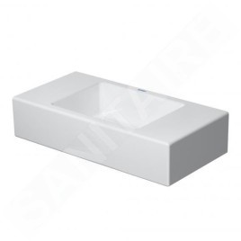 Duravit Vero Air - Lave-mains 500x250 mm, sans trop-plein, sans trou pour robinetterie, blanc 0724500000