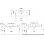 Duravit Vero Air - Lavabo 1000x470 mm, avec trop-plein, trou pour robinetterie, WonderGliss, blanc 23501000001 Duravit Vero Air - Lavabo 1000x470 mm, avec trop-plein, trou pour robinetterie, WonderGliss, blanc 23501000001