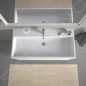 Duravit Vero Air - Lavabo 1000x470 mm, avec trop-plein, trou pour robinetterie, WonderGliss, blanc 23501000001 Duravit Vero Air - Lavabo 1000x470 mm, avec trop-plein, trou pour robinetterie, WonderGliss, blanc 23501000001