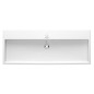 Duravit Vero Air - Lavabo 1200x470 mm, avec trop-plein, trou pour robinetterie, WonderGliss, blanc 23501200001 Duravit Vero Air - Lavabo 1200x470 mm, avec trop-plein, trou pour robinetterie, WonderGliss, blanc 23501200001
