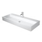 Duravit Vero Air - Lavabo 1200x470 mm, sans trop-plein, trou pour robinetterie, WonderGliss, blanc 23501200411 Duravit Vero Air - Lavabo 1200x470 mm, sans trop-plein, trou pour robinetterie, WonderGliss, blanc 23501200411
