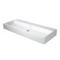 Duravit Vero Air - Double-lavabo 1200x470 mm, avec trop-plein, sans trou pour robinetterie, blanc 2350120060 Duravit Vero Air - Double-lavabo 1200x470 mm, avec trop-plein, sans trou pour robinetterie, blanc 2350120060