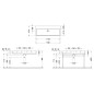 Duravit Vero Air - Double-lavabo 1200x470 mm, sans trop-plein, sans trou pour robinetterie, blanc 2350120070 Duravit Vero Air - Double-lavabo 1200x470 mm, sans trop-plein, sans trou pour robinetterie, blanc 2350120070