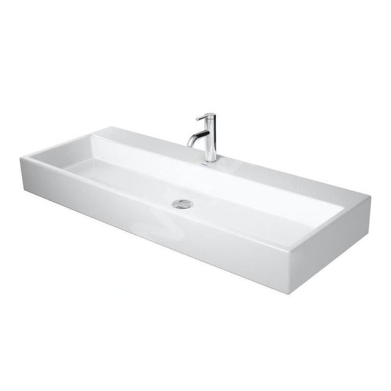 Duravit Vero Air - Meuble-lavabo 1200x470 mm, sans trop-plein, avec trou pour robinetterie, WonderGliss, blanc 23501200711 Duravit Vero Air - Meuble-lavabo 1200x470 mm, sans trop-plein, avec trou pour robinetterie, WonderGliss, blanc 23501200711