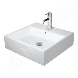 Duravit Vero Air - Meuble lavabo 500x470 mm, avec trop-plein, avec 1 trou pour robinetterie, blanc 2350500027