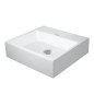 Duravit Vero Air - Meuble lavabo 500x470 mm, sans trop-plein, sans trou de robinetterie, WonderGliss, blanc 23505000791 Duravit Vero Air - Meuble lavabo 500x470 mm, sans trop-plein, sans trou de robinetterie, WonderGliss, blanc 23505000791