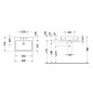 Duravit Vero Air - Meuble lavabo 600x470 mm, avec trop-plein, avec 1 trou pour robinetterie, blanc 2350600027 Duravit Vero Air - Meuble lavabo 600x470 mm, avec trop-plein, avec 1 trou pour robinetterie, blanc 2350600027