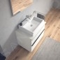 Duravit Vero Air - Meuble lavabo 600x470 mm, avec trop-plein, avec 1 trou pour robinetterie, blanc 2350600027 Duravit Vero Air - Meuble lavabo 600x470 mm, avec trop-plein, avec 1 trou pour robinetterie, blanc 2350600027