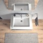 Duravit Vero Air - Meuble lavabo 600x470 mm, avec trop-plein, avec 1 trou pour robinetterie, blanc 2350600027 Duravit Vero Air - Meuble lavabo 600x470 mm, avec trop-plein, avec 1 trou pour robinetterie, blanc 2350600027