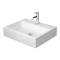 Duravit Vero Air - Meuble lavabo 600x470 mm, sans trop-plein, avec 1 trou pour robinetterie, WonderGliss, blanc 23506000711 Duravit Vero Air - Meuble lavabo 600x470 mm, sans trop-plein, avec 1 trou pour robinetterie, WonderGliss, blanc 23506000711