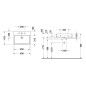 Duravit Vero Air - Meuble lavabo 600x470 mm, sans trop-plein, avec 1 trou pour robinetterie, WonderGliss, blanc 23506000711 Duravit Vero Air - Meuble lavabo 600x470 mm, sans trop-plein, avec 1 trou pour robinetterie, WonderGliss, blanc 23506000711