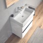 Duravit Vero Air - Lavabo 700x470 mm, avec trop-plein, avec 1 trou pour robinetterie, WonderGliss, blanc 23507000001 Duravit Vero Air - Lavabo 700x470 mm, avec trop-plein, avec 1 trou pour robinetterie, WonderGliss, blanc 23507000001